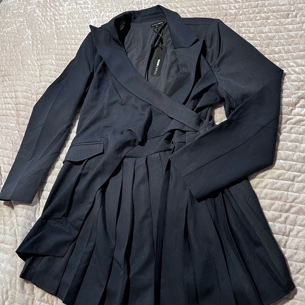 Pleated Skirt Dress